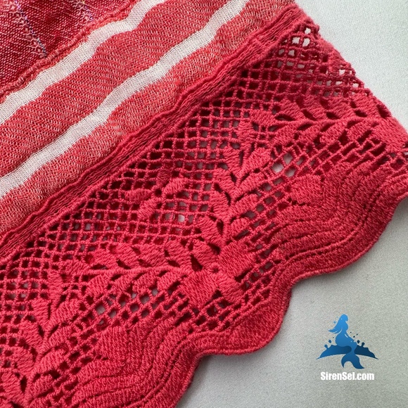 1134 NWOT Free People See Saw Top - Size XS (oversize) - Red - Picture 8 of 16